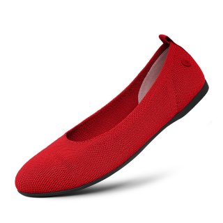 Giesswein Eco Ballerinas Round - Flammenrot Giesswein Eco Ballerinas Round - Flammenrot