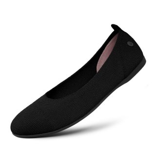Giesswein Eco Ballerinas Round - Schwarz Giesswein Eco Ballerinas Round - Schwarz