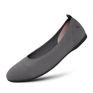 Giesswein Eco Ballerinas Round - Schiefer Giesswein Eco Ballerinas Round - Schiefer